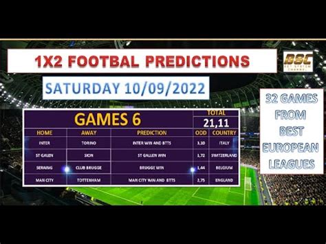 1x2 football prediction tips.